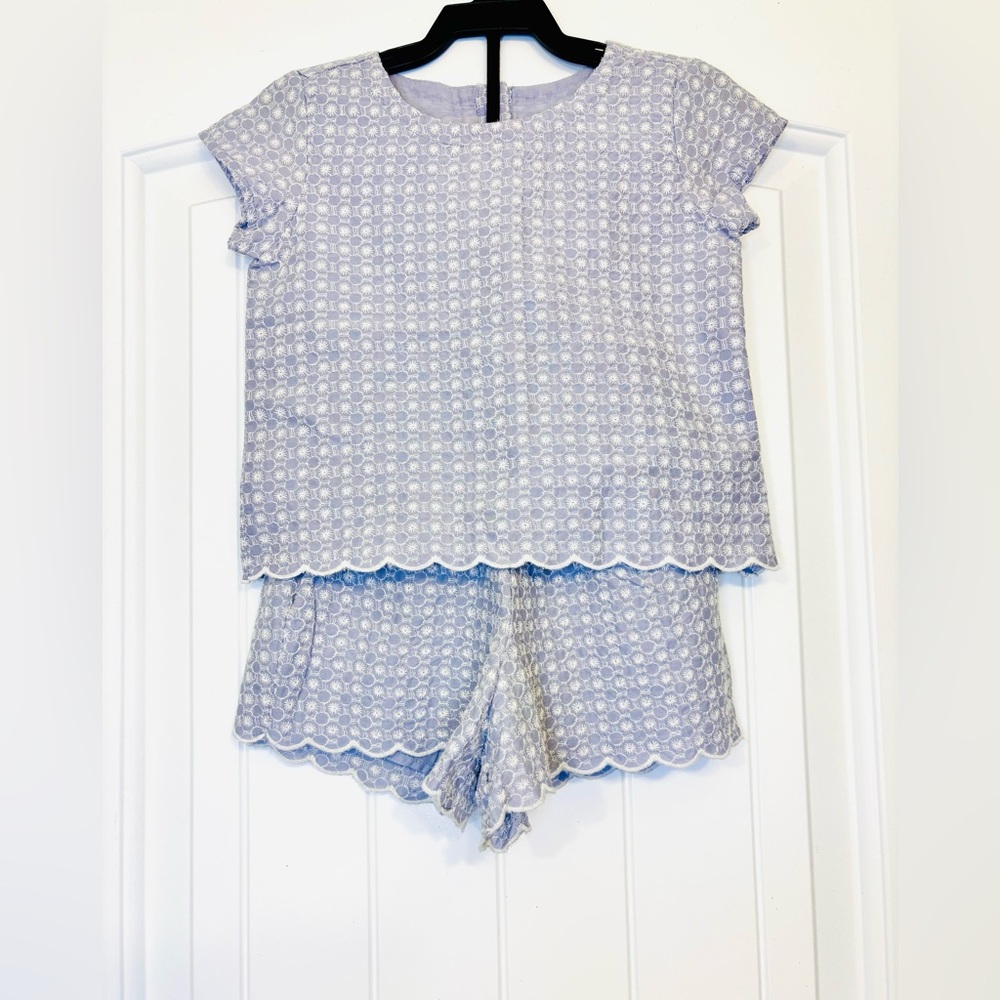 Gymboree in Light purple and White tweed